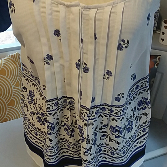 Collective Concepts swing camisole blue white - Picture 2 of 7